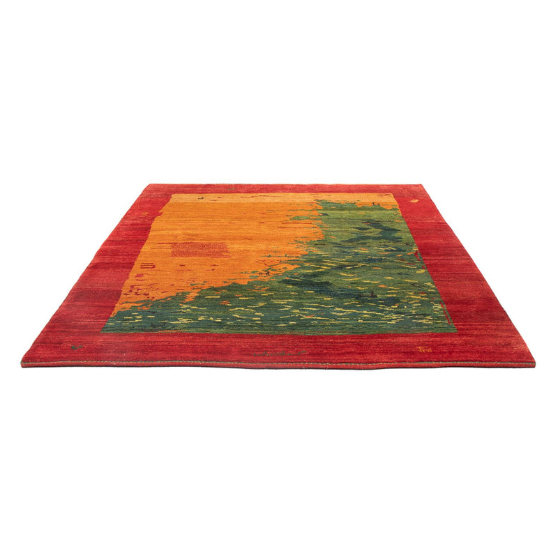 Gabbeh-tæppe - Persisk - 232 x 200 cm - flerfarvet