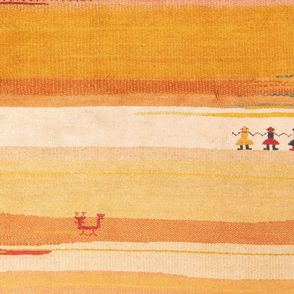 Gabbeh-tæppe - Persisk - 238 x 195 cm - flerfarvet