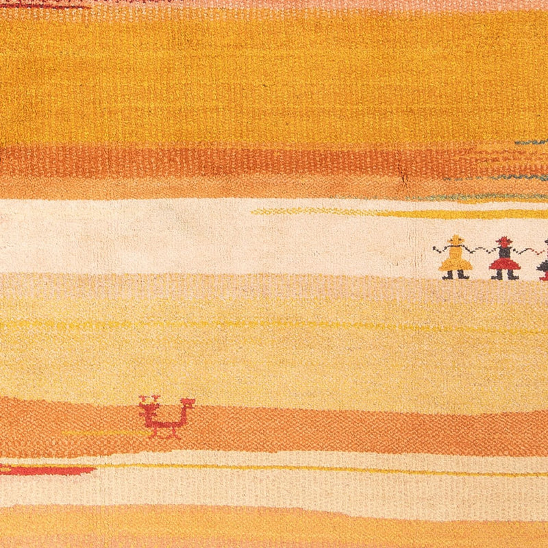 Gabbeh-tæppe - Persisk - 238 x 195 cm - flerfarvet