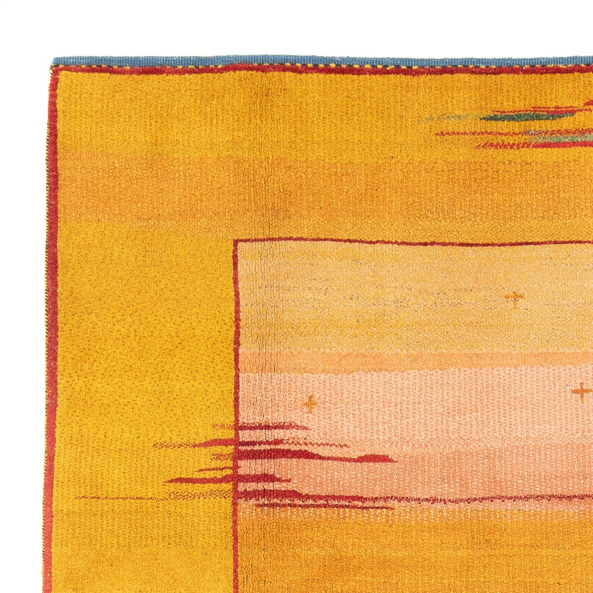 Gabbeh-tæppe - Persisk - 238 x 195 cm - flerfarvet
