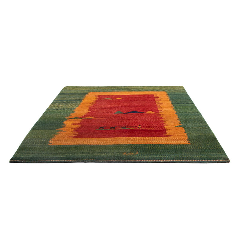 Gabbeh-tæppe - Persisk - 234 x 200 cm - flerfarvet