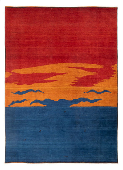 Persisk Gabbeh Tæppe 230x302cm - Perserteppich Wollteppich