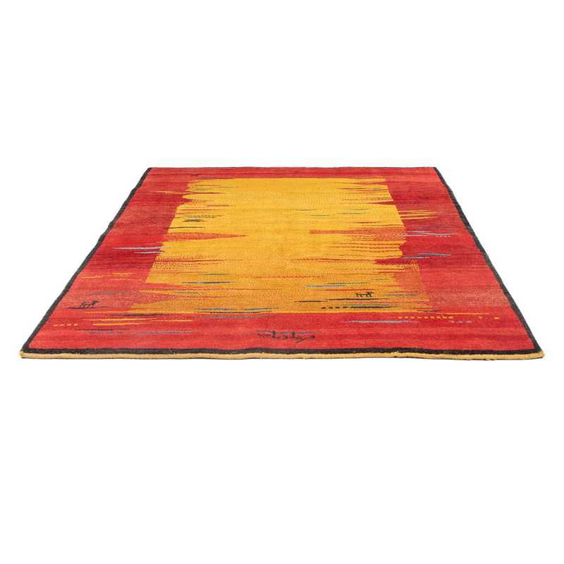 Gabbeh-tæppe - Persisk - 203 x 173 cm - flerfarvet