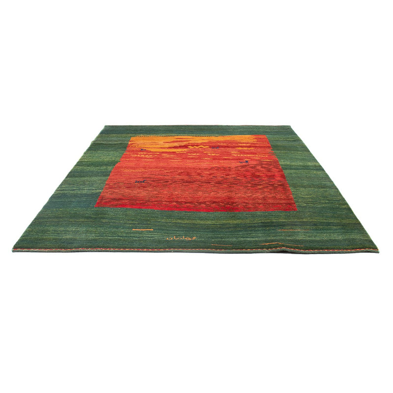 Gabbeh-tæppe - Persisk - 260 x 215 cm - flerfarvet