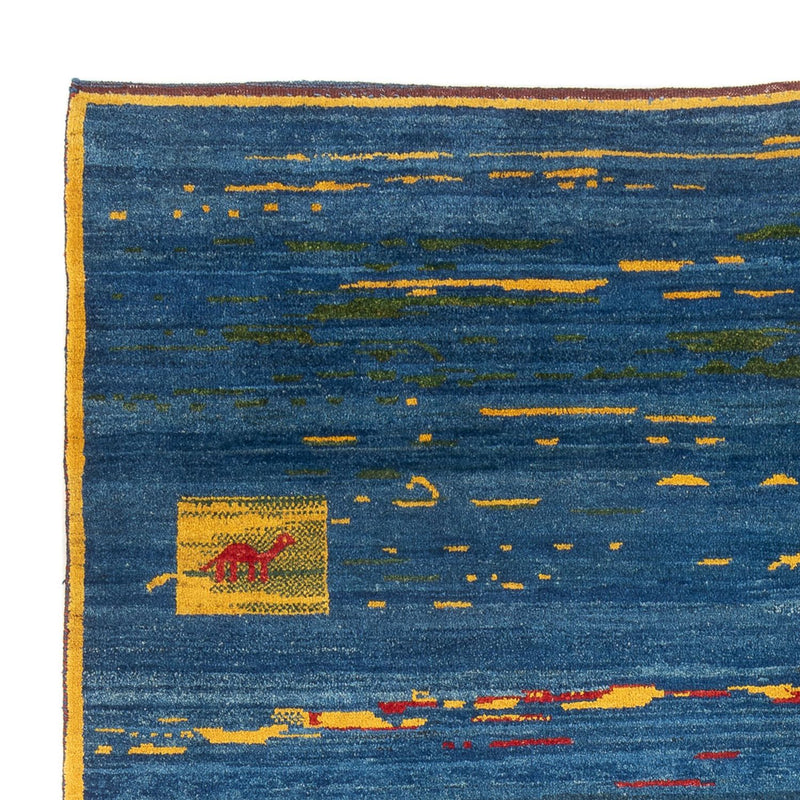 Gabbeh-tæppe - Persisk - 255 x 214 cm - flerfarvet