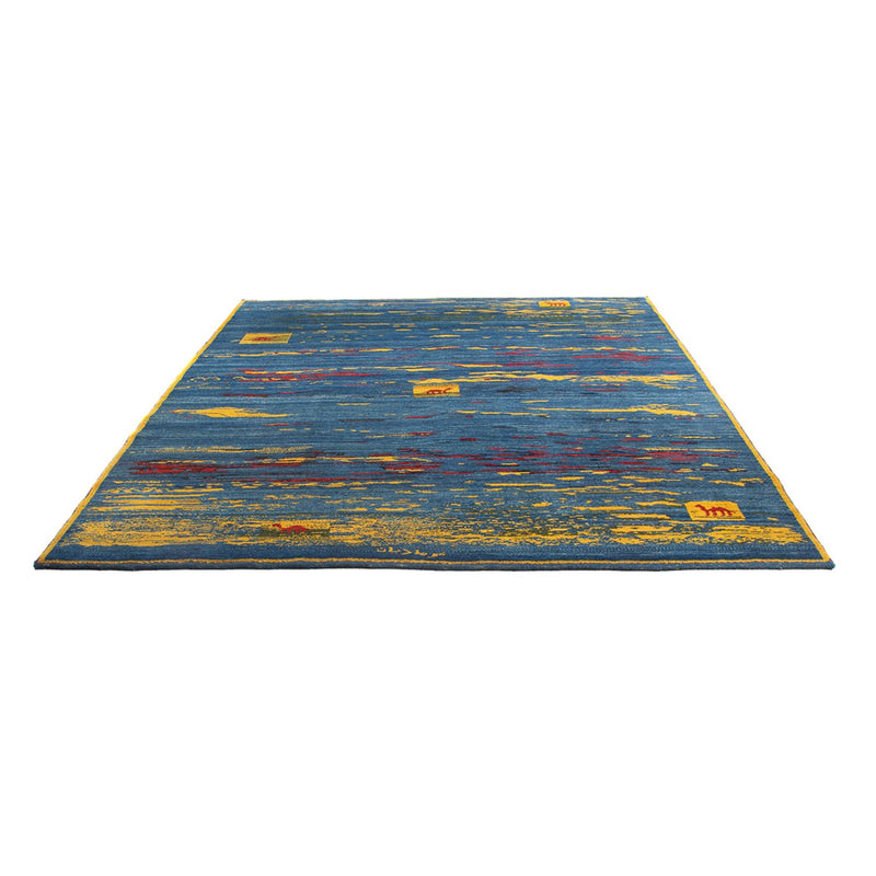 Gabbeh-tæppe - Persisk - 255 x 214 cm - flerfarvet