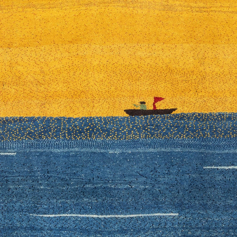 Gabbeh-tæppe - Persisk - 235 x 208 cm - flerfarvet
