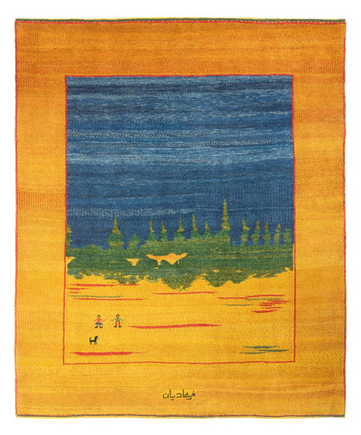 Persisk Gabbeh Tæppe 205x240cm - Perserteppich Wollteppich