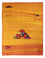 Gabbeh-tæppe - Persisk - 250 x 198 cm - flerfarvet