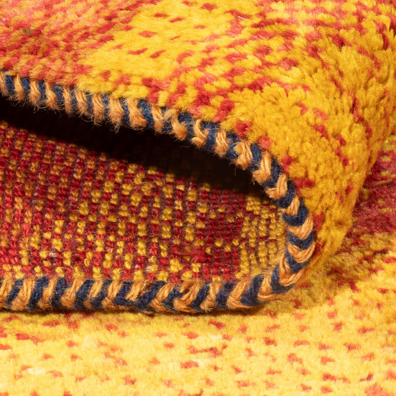 Gabbeh-tæppe - Persisk - 190 x 150 cm - flerfarvet