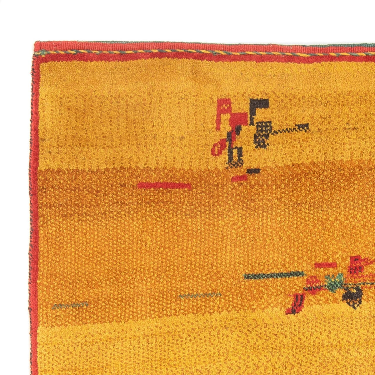 Gabbeh-tæppe - Persisk - 185 x 140 cm - flerfarvet
