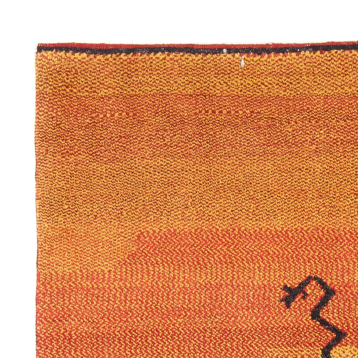 Gabbeh-tæppe - Persisk - 196 x 150 cm - flerfarvet