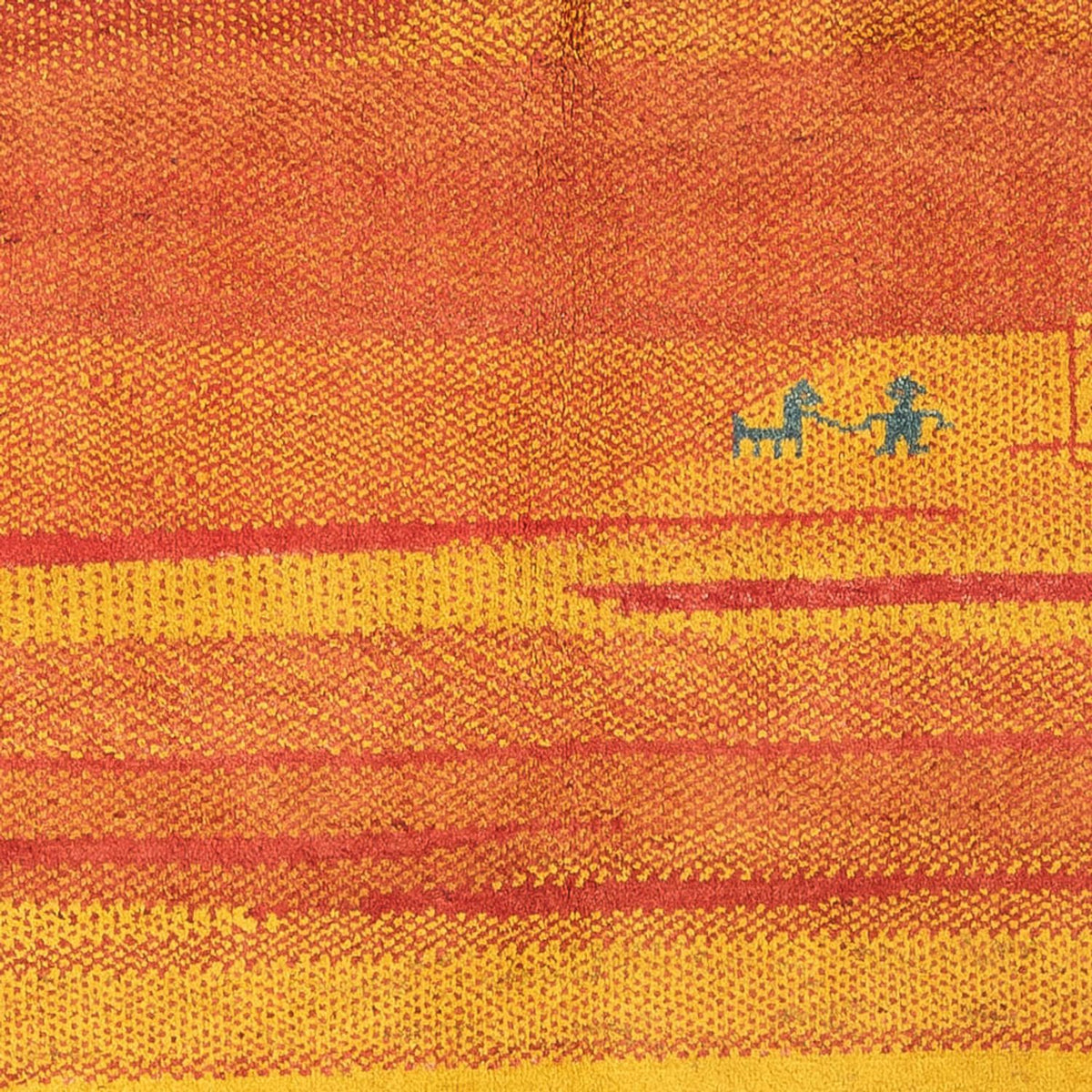 Gabbeh-tæppe - Persisk - 192 x 157 cm - flerfarvet