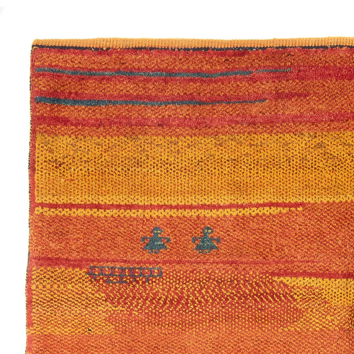 Gabbeh-tæppe - Persisk - 192 x 157 cm - flerfarvet
