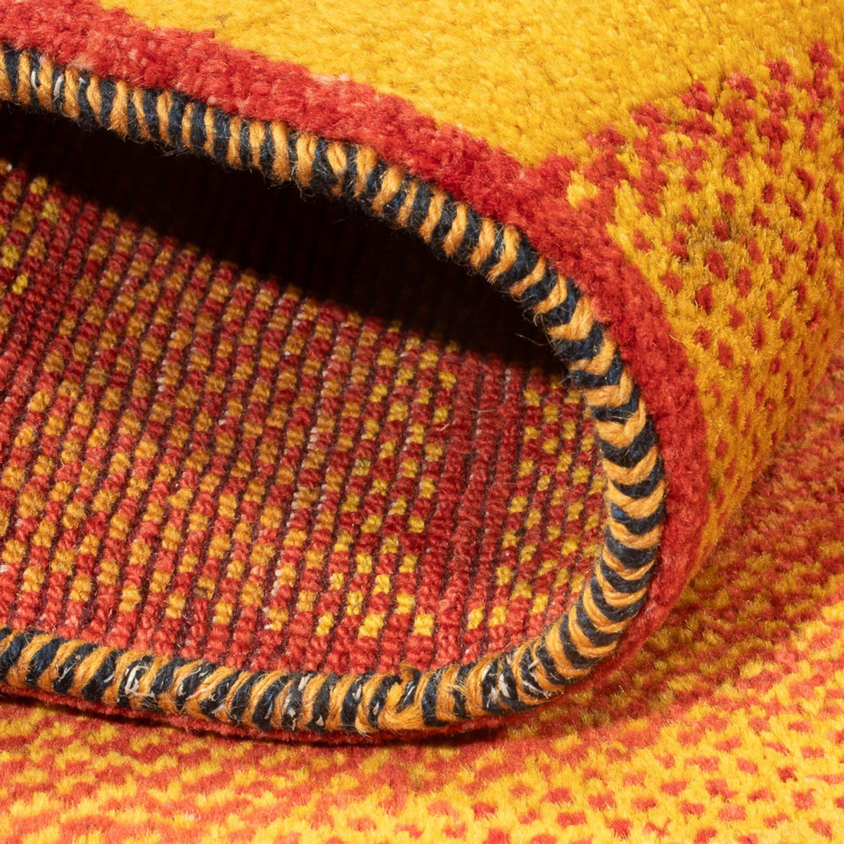 Gabbeh-tæppe - Persisk - 192 x 157 cm - flerfarvet