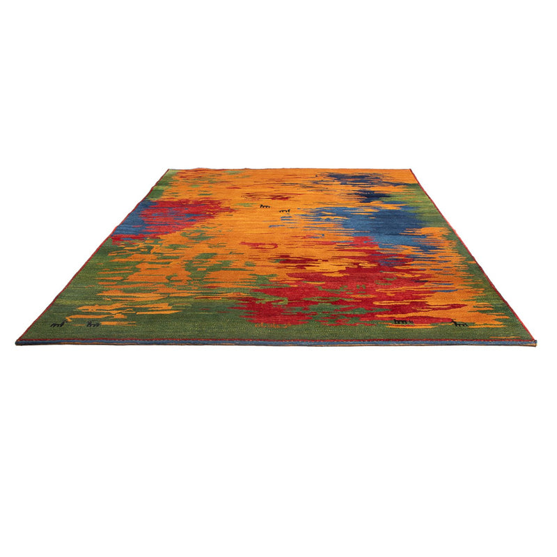 Gabbeh-tæppe - Persisk - 298 x 225 cm - flerfarvet