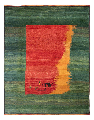 Persisk Gabbeh Tæppe 200x250cm - Perserteppich Wollteppich