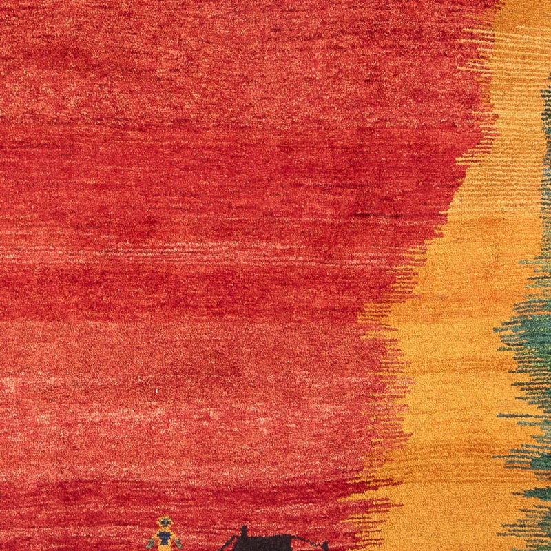 Gabbeh-tæppe - Persisk - 250 x 200 cm - flerfarvet