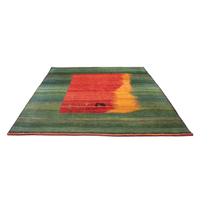 Gabbeh-tæppe - Persisk - 250 x 200 cm - flerfarvet