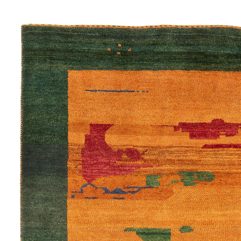 Gabbeh-tæppe - Persisk - 228 x 203 cm - flerfarvet