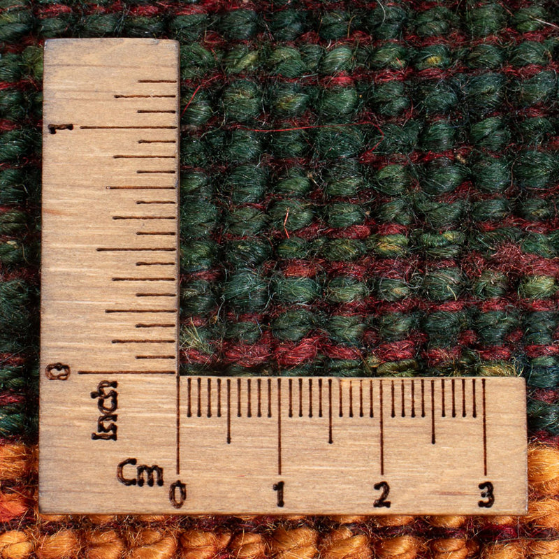 Gabbeh-tæppe - Persisk - 228 x 203 cm - flerfarvet
