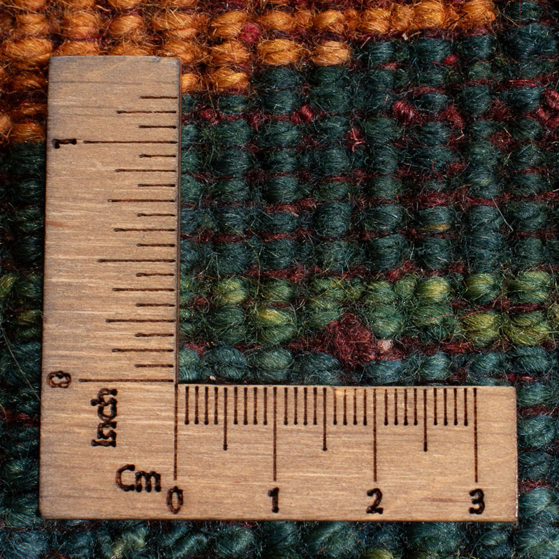 Gabbeh-tæppe - Persisk - 226 x 197 cm - flerfarvet