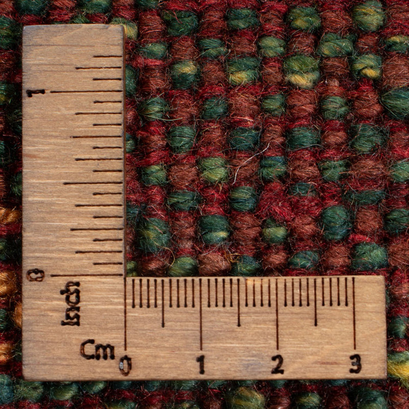 Gabbeh-tæppe - Persisk - 270 x 225 cm - flerfarvet