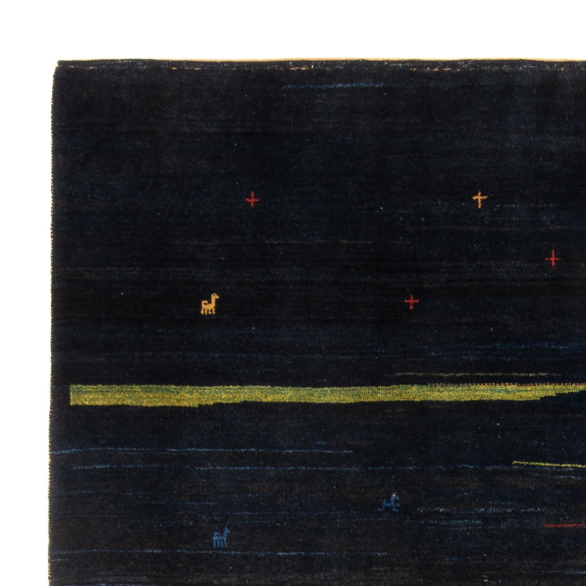 Gabbeh-tæppe - Persisk - 270 x 235 cm - flerfarvet