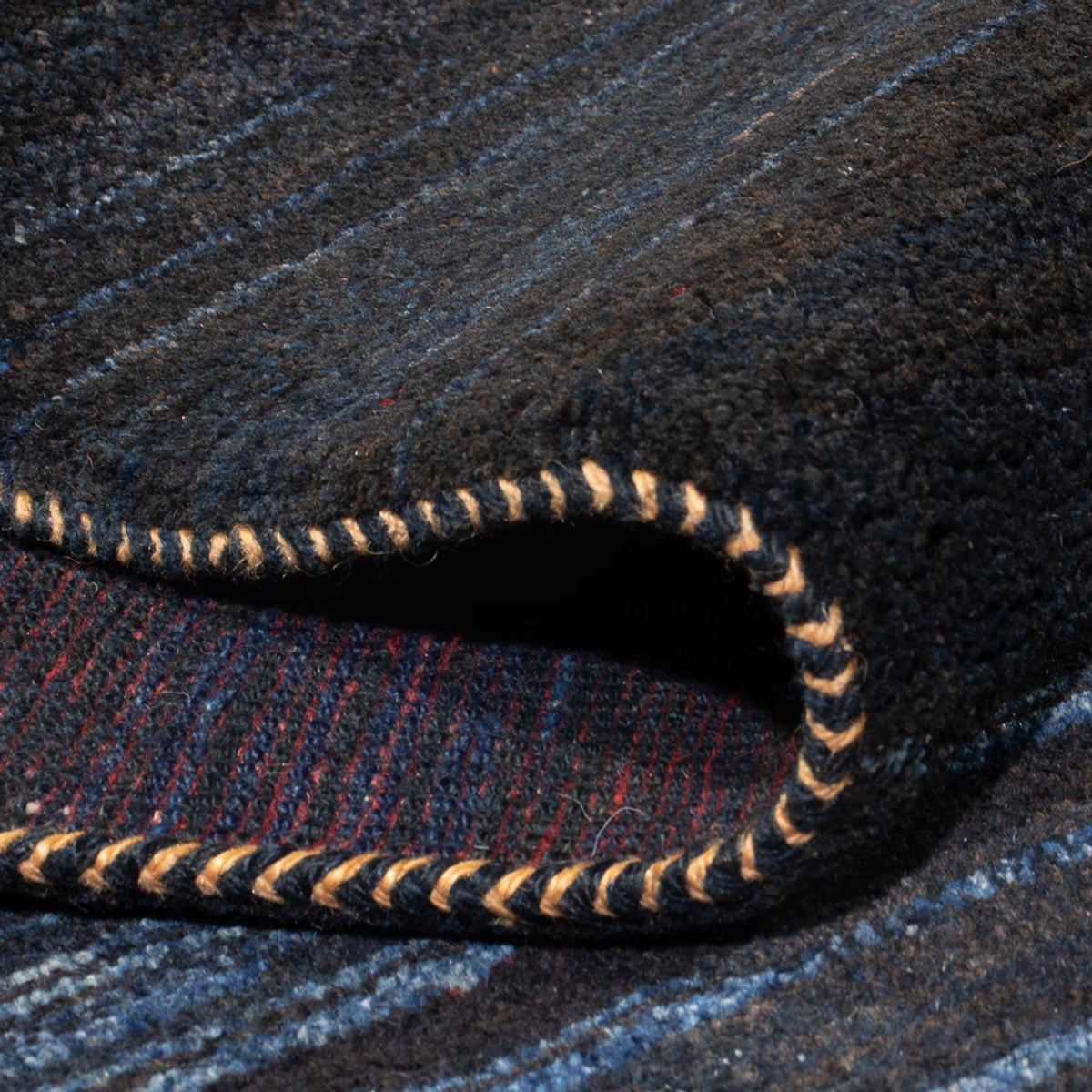 Gabbeh-tæppe - Persisk - 270 x 235 cm - flerfarvet