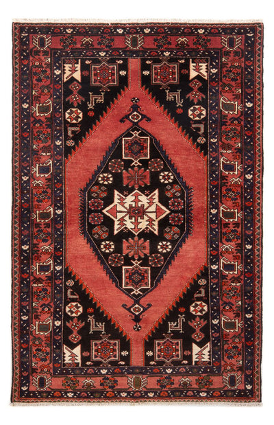 Hamadan Tæppe 140x215cm - Persisk tæppe - orange