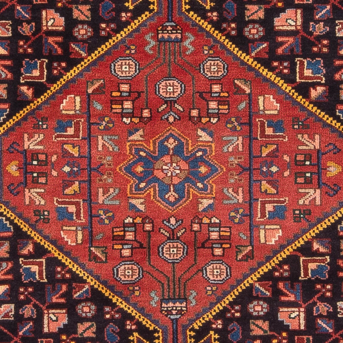Persisk tæppe - Nomadisk - 225 x 140 cm - rød