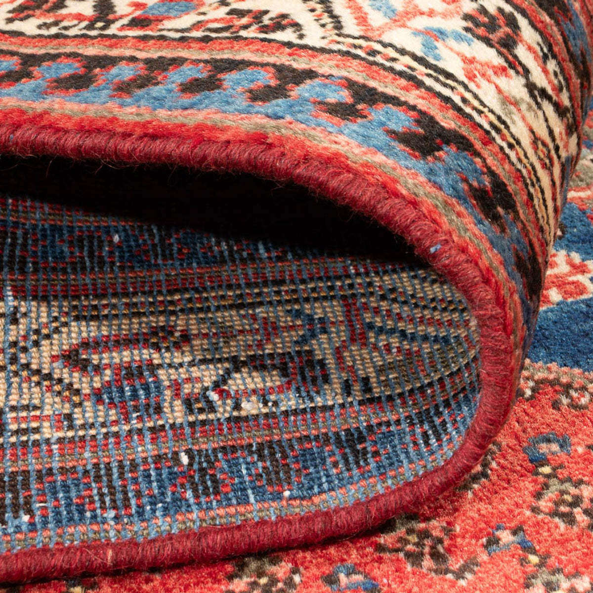 Persisk tæppe - Nomadisk - Royal - 210 x 130 cm - rød