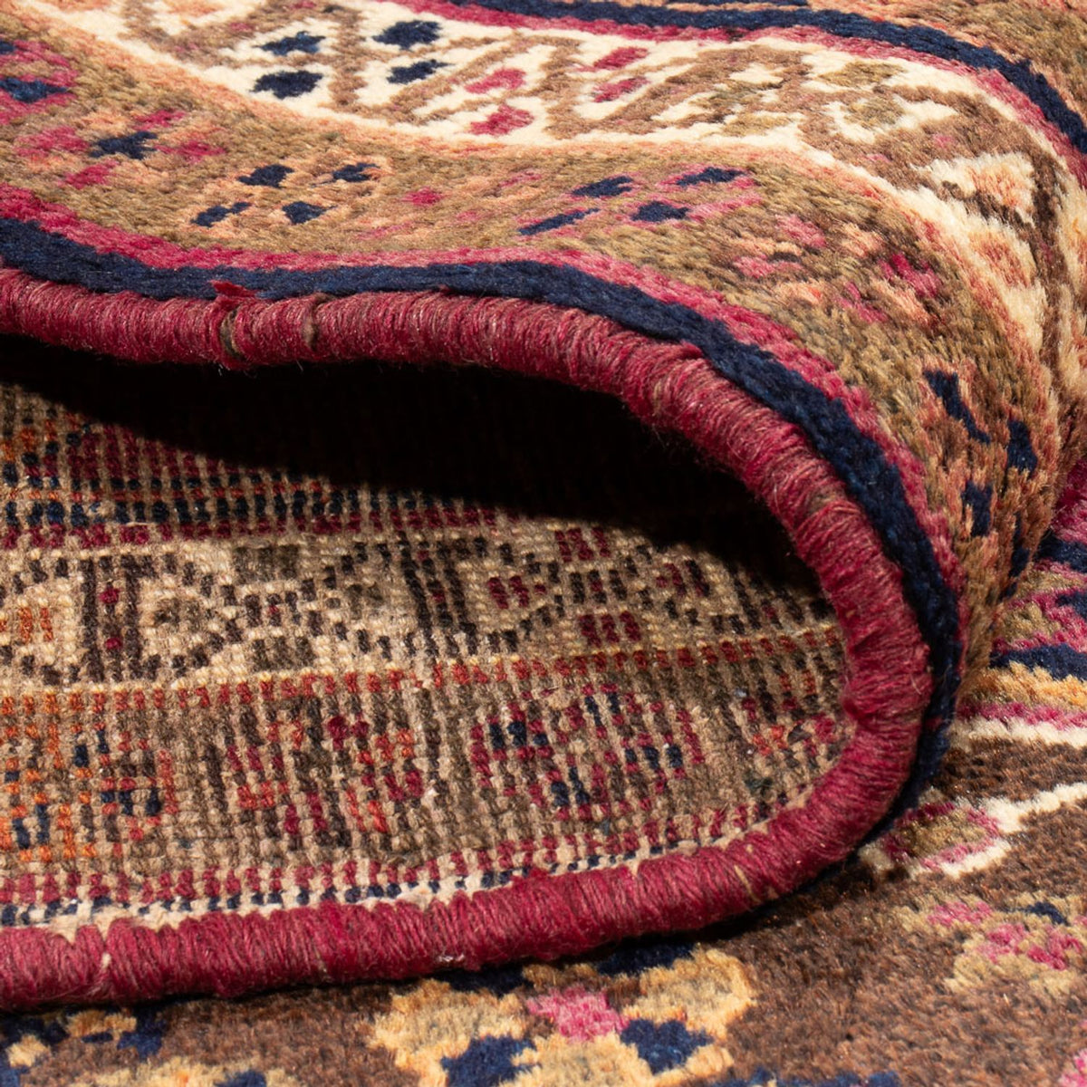 Persisk tæppe - Nomadisk - Royal - 227 x 138 cm - mørkeblå