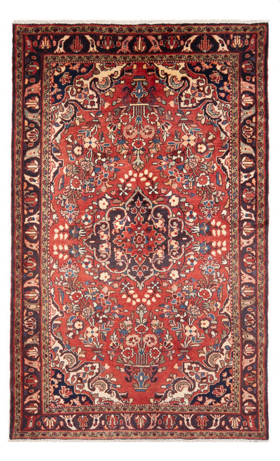 Hamadan Tæppe 150x241cm - Persisk tæppe - rød