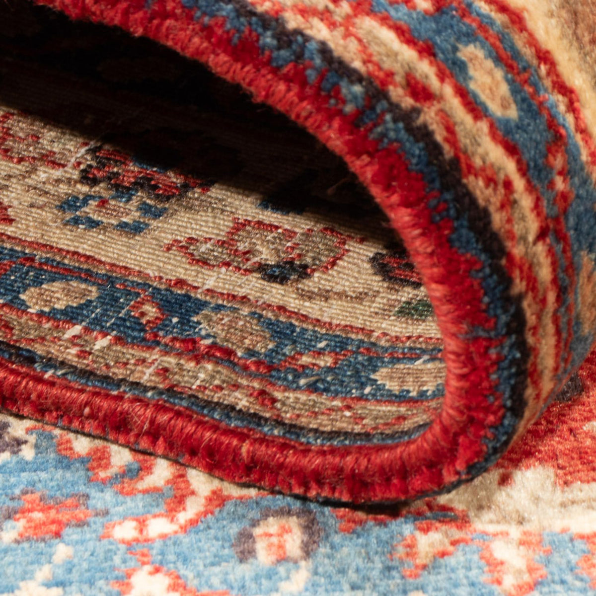 Persisk tæppe - Nomadisk - Royal - 198 x 129 cm - rød