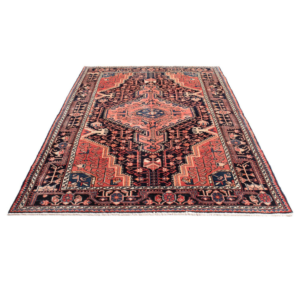 Persisk tæppe - Nomadisk - Royal - 241 x 134 cm - mørkeblå