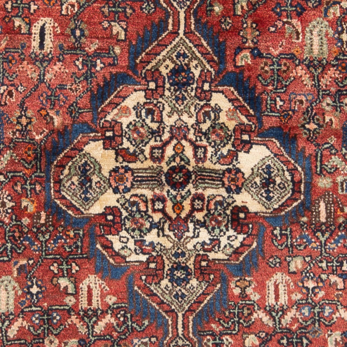 Persisk tæppe - Nomadisk - Royal - 221 x 132 cm - rød