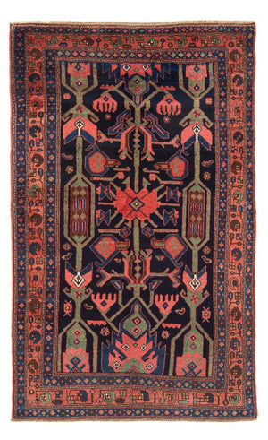 Persisk tæppe - Nomadisk - Royal - 219 x 132 cm - mørkeblå