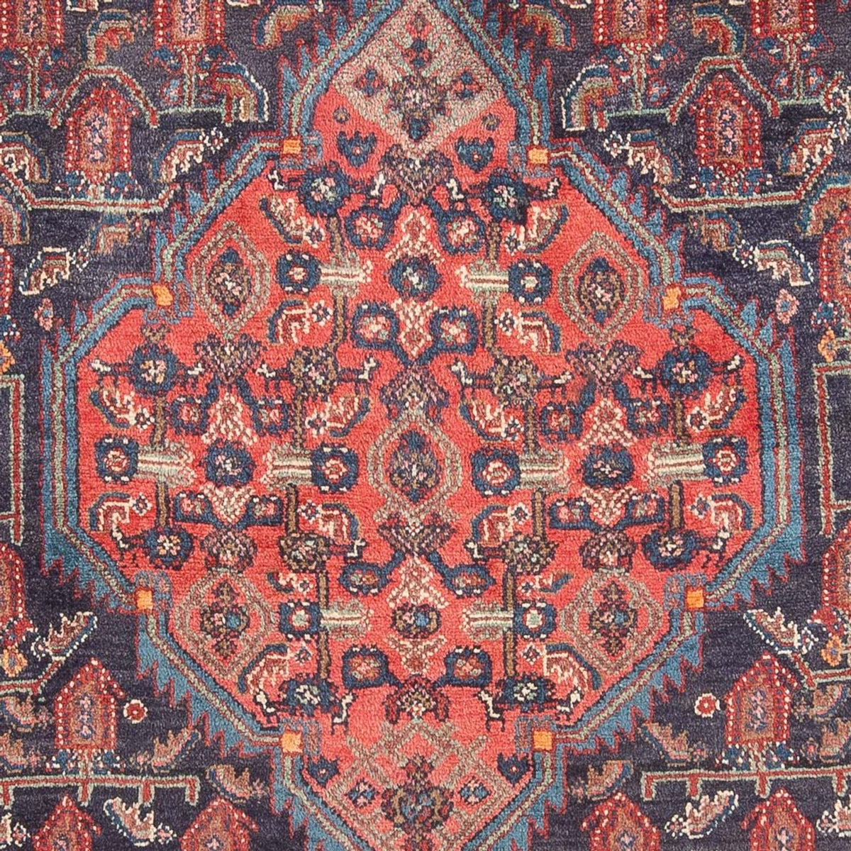 Persisk tæppe - Nomadisk - Royal - 244 x 137 cm - blå