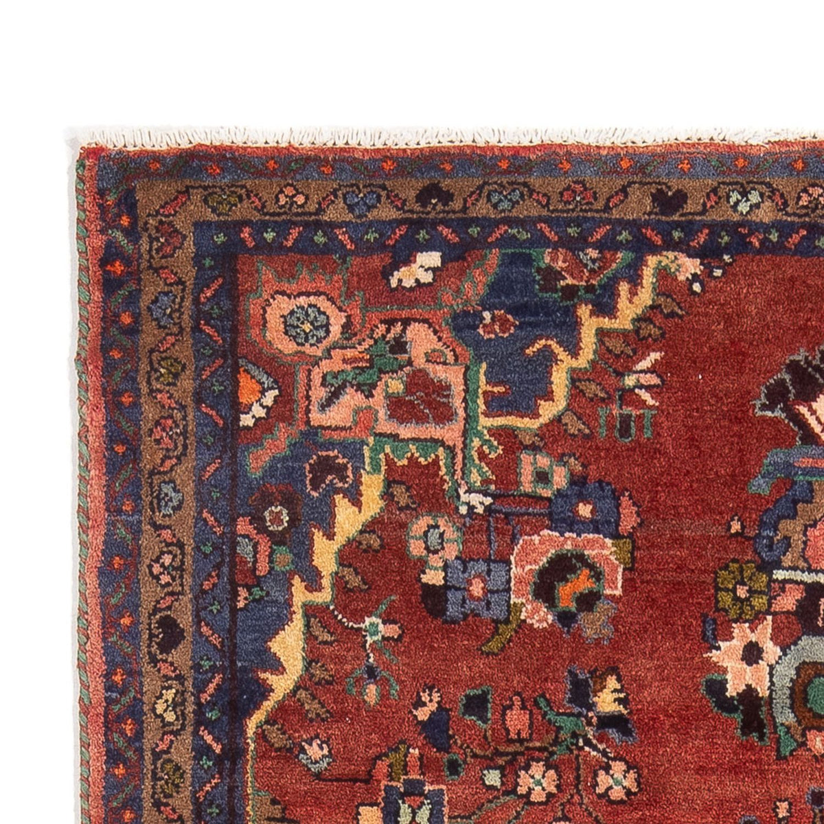 Persisk tæppe - Nomadisk - Royal - 212 x 118 cm - rød