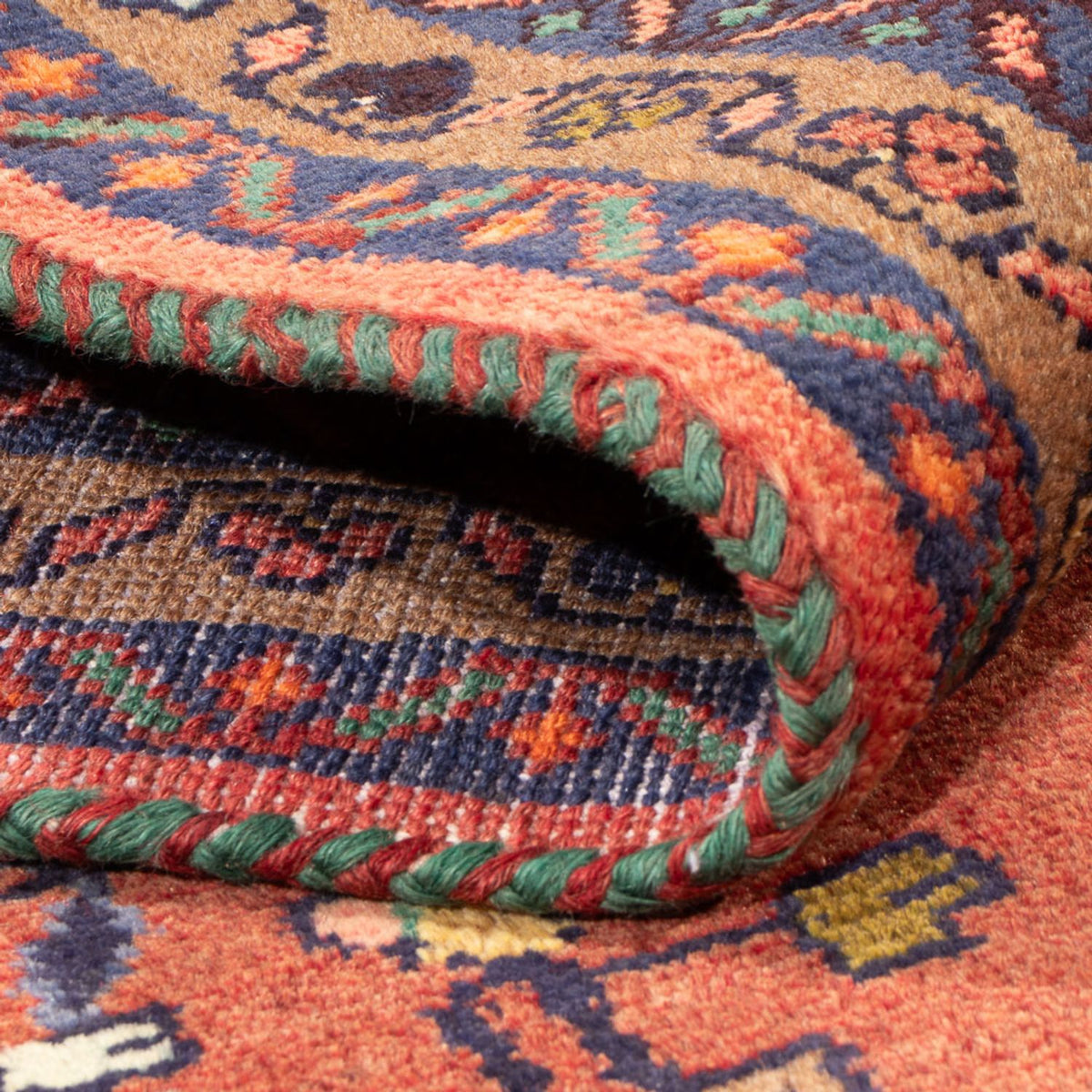 Persisk tæppe - Nomadisk - Royal - 212 x 118 cm - rød