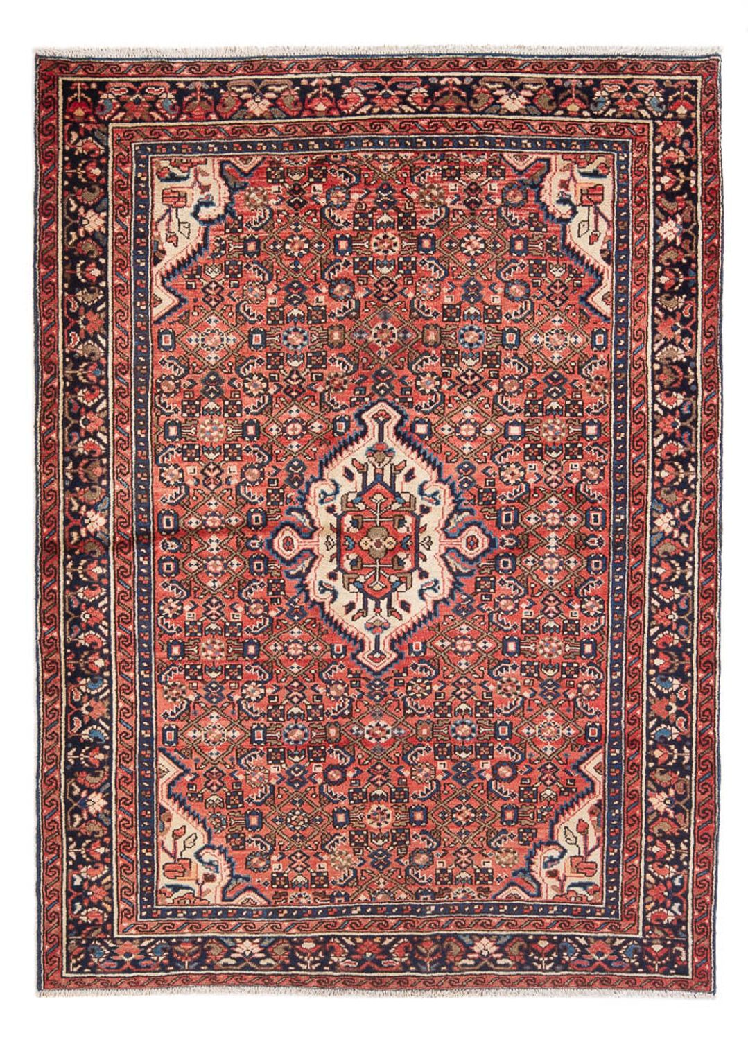 Persisk tæppe - Nomadisk - Royal - 204 x 145 cm - rød