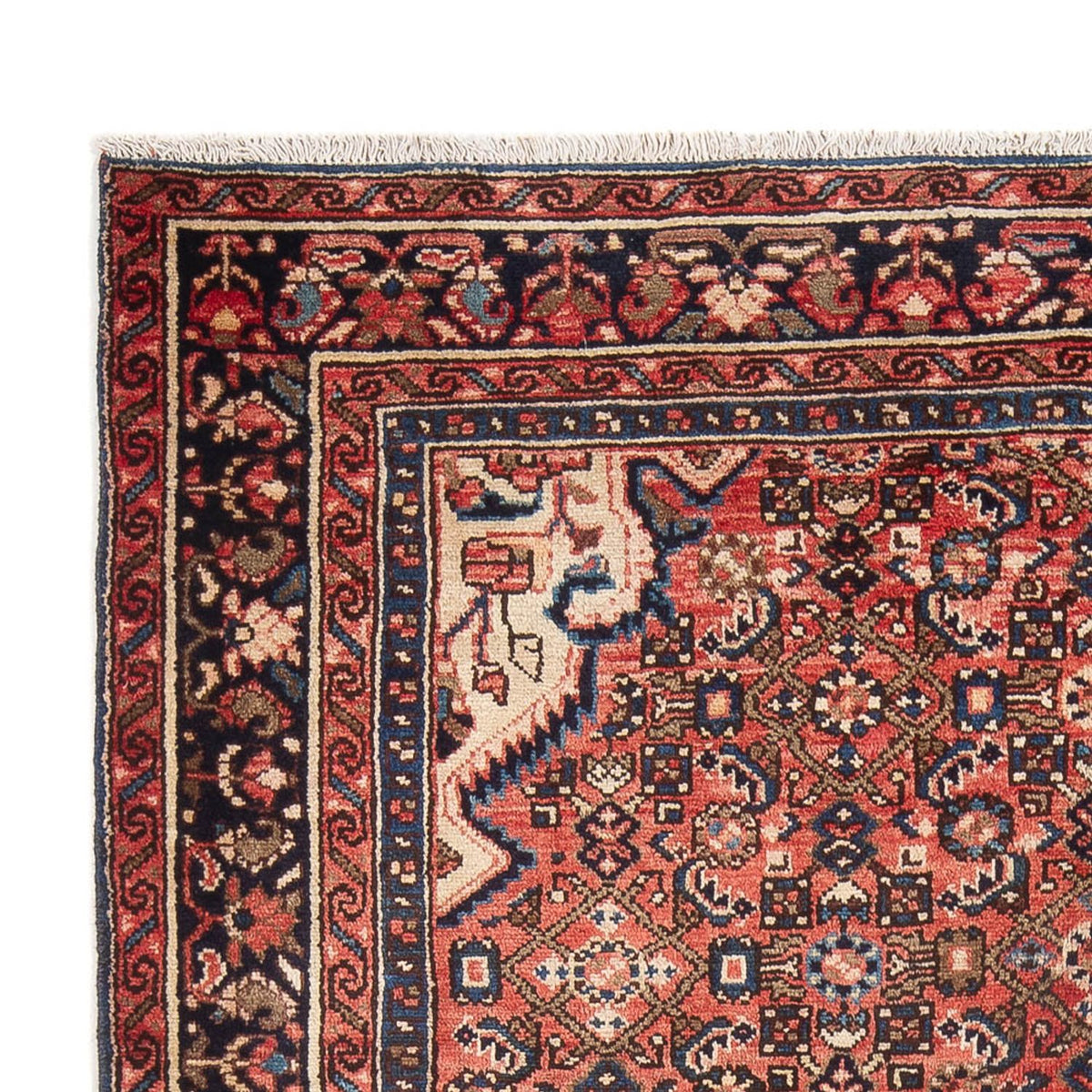 Persisk tæppe - Nomadisk - Royal - 204 x 145 cm - rød