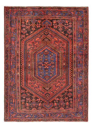 Persisk tæppe - Nomadisk - Royal - 197 x 142 cm - rød