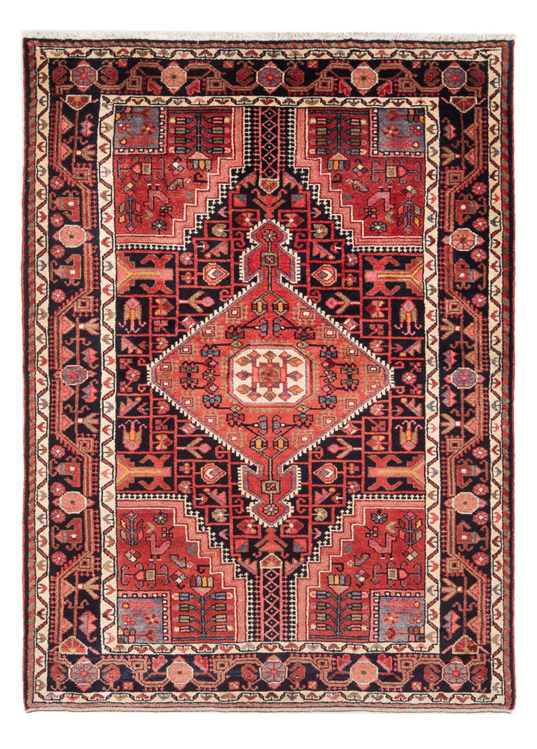 Persisk tæppe - Nomadisk - Royal - 204 x 132 cm - mørkeblå