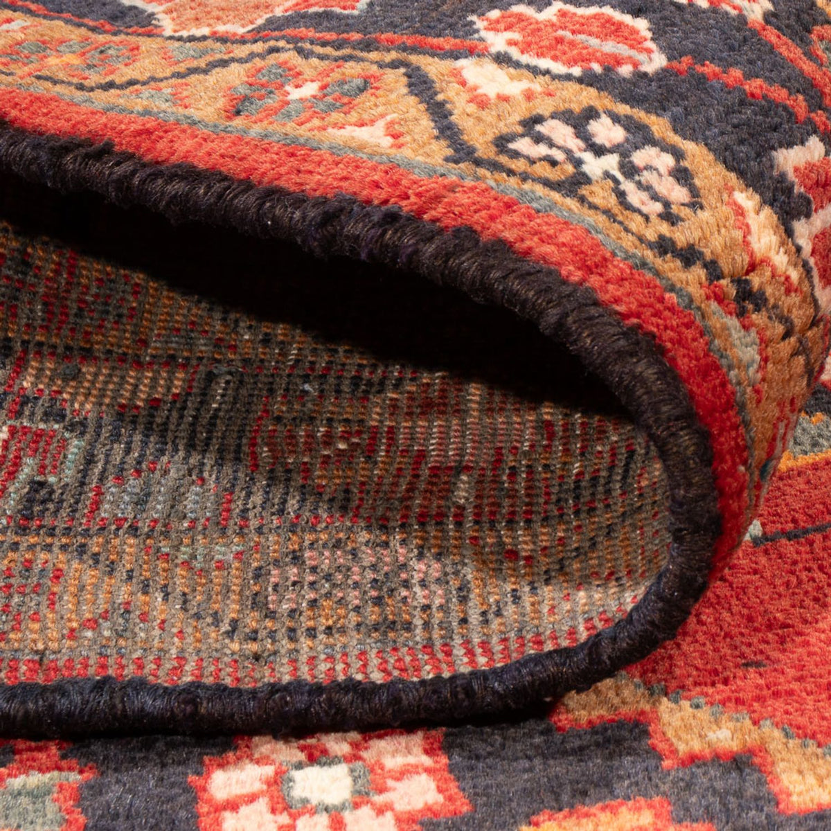 Persisk tæppe - Nomadisk - Royal - 210 x 134 cm - mørkeblå