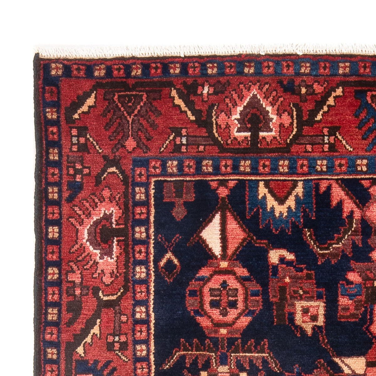 Persisk tæppe - Nomadisk - Royal - 207 x 137 cm - mørkeblå