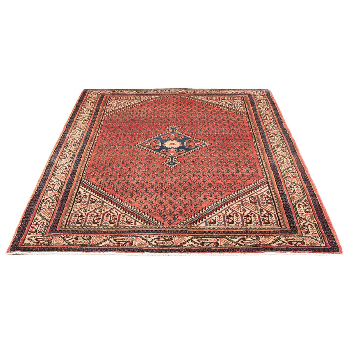 Persisk tæppe - Nomadisk - Royal - 202 x 130 cm - rød