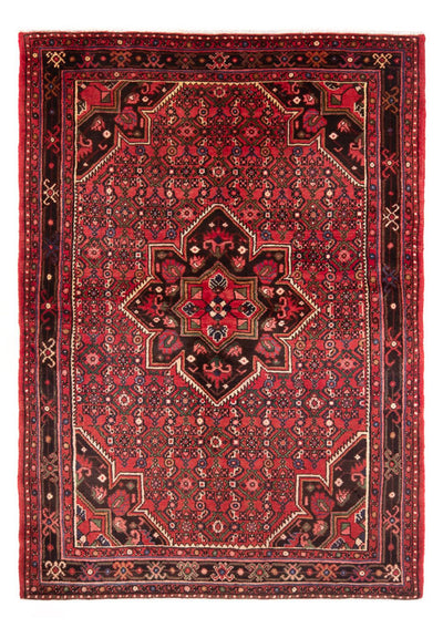 Hamadan Tæppe 156x225cm - Persisk tæppe - rød