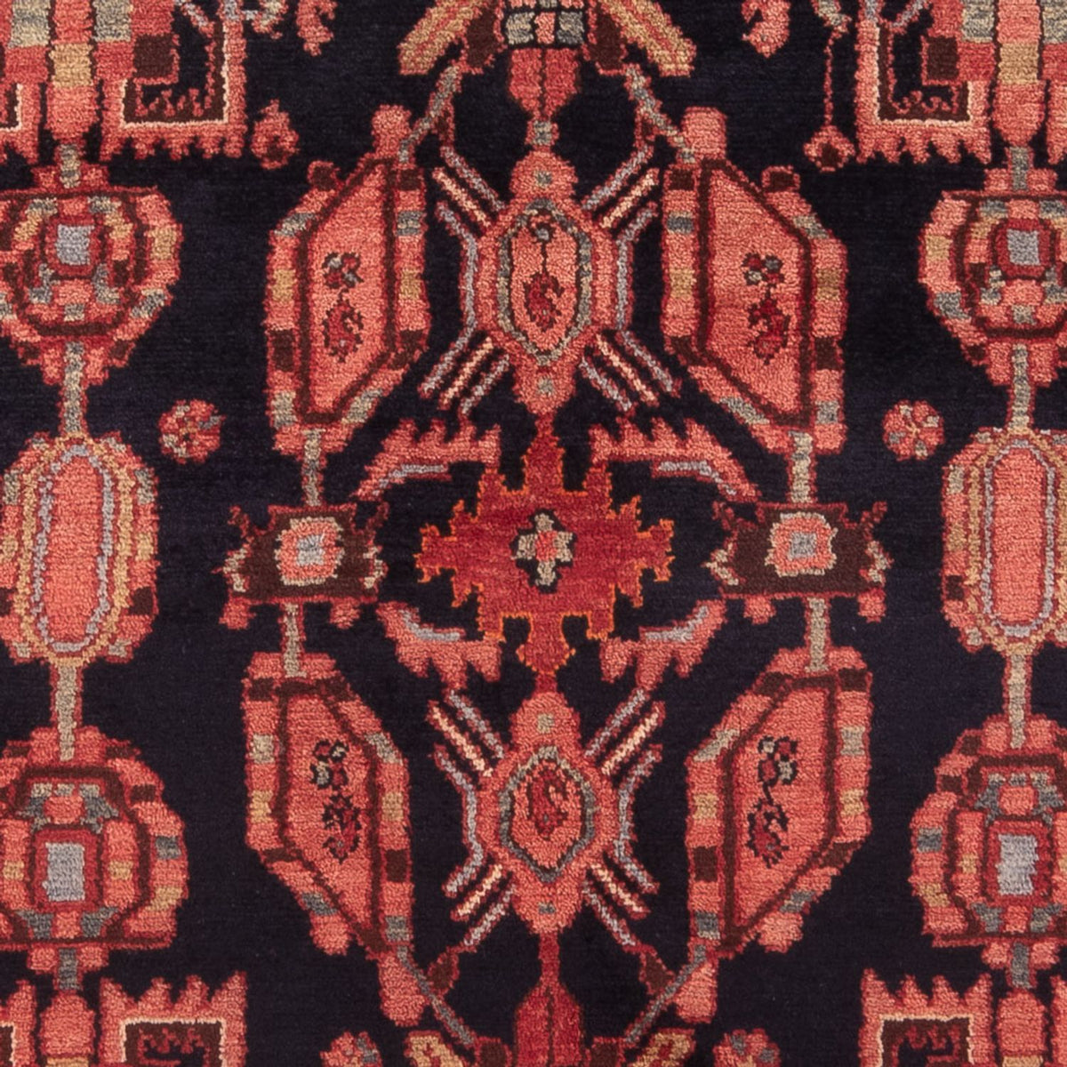 Persisk tæppe - Nomadisk - Royal - 210 x 136 cm - mørkeblå